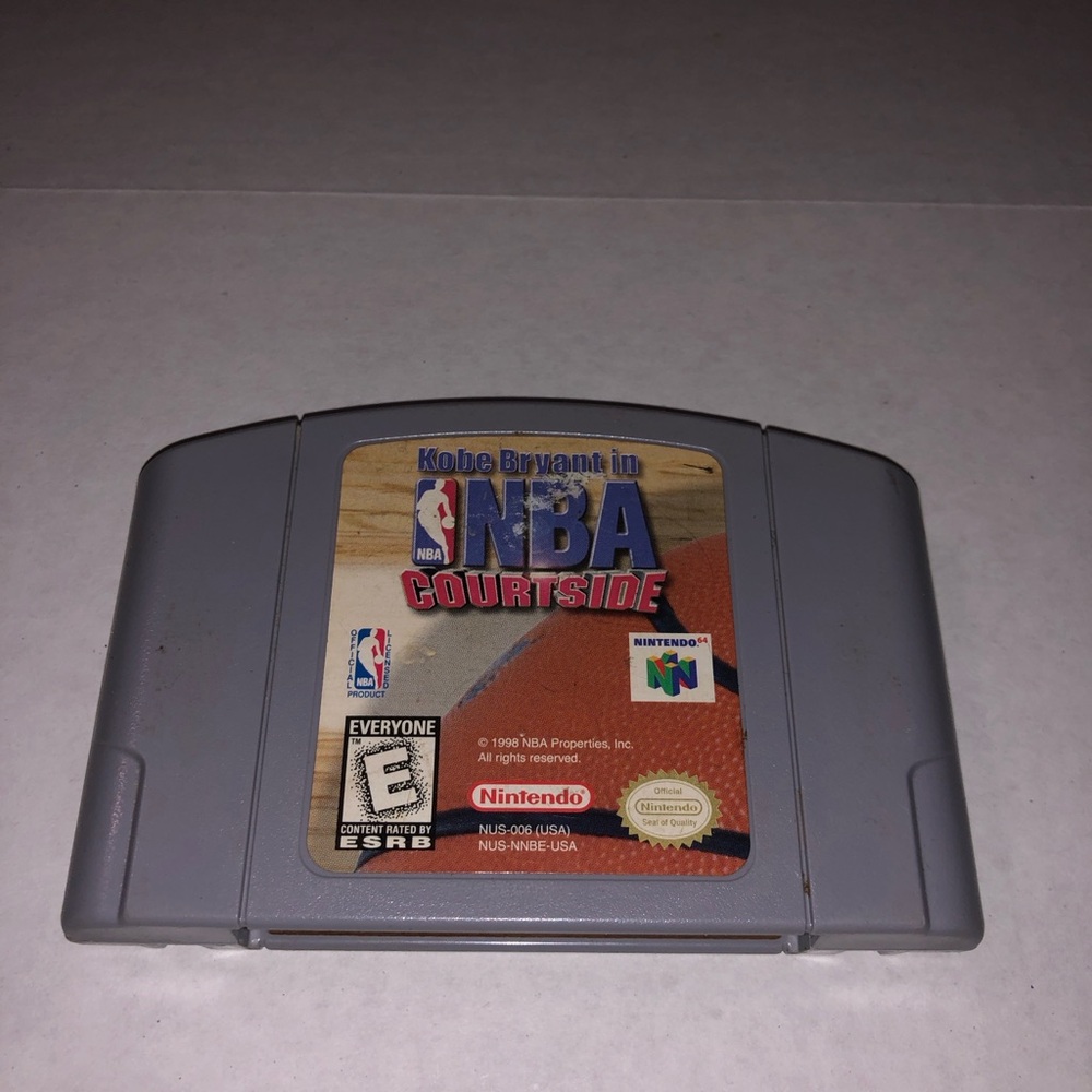 Kobe Bryant in NBA Courtside (Nintendo 64, 1998) N64 Game Cartridge Only…